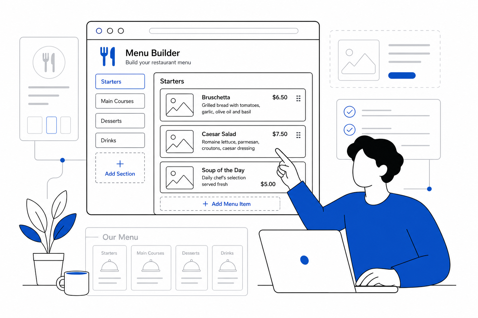 Website Menu Builder Software
